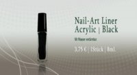 Acrylic Nailart-Liner BLACK 8ml