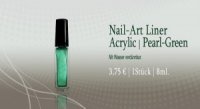 Acrylic Nailart-Liner PEARL-GREEN 8ml