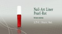 Nailart Liner Pearl Rot 8ml